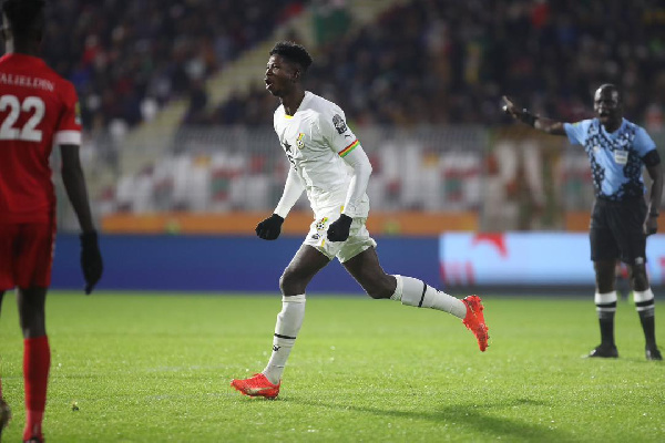 Konadu Yiadom scored for Black Galaxies