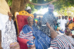 The Yagbonwura blessing Abu Jinapor