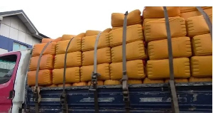 Truck Of Vegetable Oil