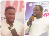 Collaged photos of Kwabre East MP Onyina Acheampong and Subin MP Lawyer Kofi Obiri Yeboah