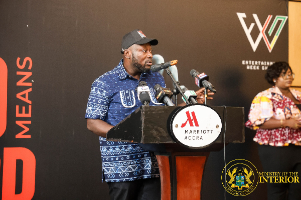 Minister of Youth Development and Empowerment, George Opare