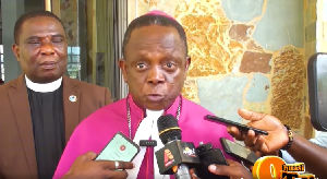'Let’s retrieve swallowed state property, even if it takes opening stomachs' - Obuasi Methodist Bishop