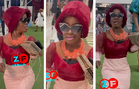 Actress Belinda Naa Ode Oku, widely known as ‘Adwoa Smart’