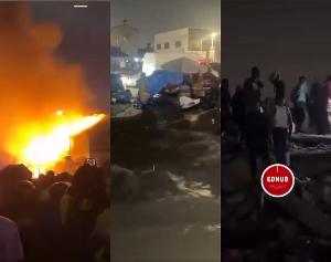 June 3rd (Wednesday) evening experienced floods, fire incident and building collapse