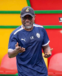 Head coach of Ghana's U17 national team, Laryea Kingston