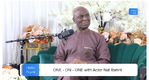 Veteran Ghanaian actor, Nat Banini