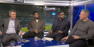 L-R Roy Keane, Daniel Sturridge, Micah Richards, and Jamie Carragher