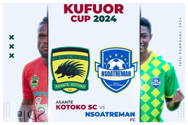 LIVESTREAMED: Asante Kotoko vs Nsoatreman – J.A Kufuor Cup