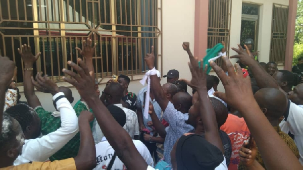 The confrontation stemmed from Annoh-Dompreh’s attempt to oversee the process as a polling agent