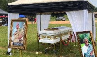 The final burial rites took place at Xavi