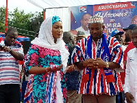 Second Lady, Samira Bawumia with Asuogyaman NPP PC, Pius Hadzide