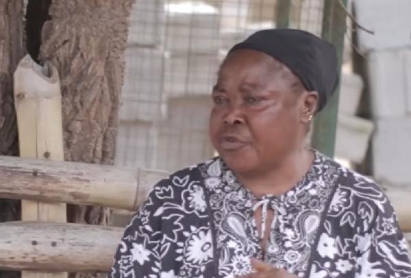 68-year-old woman, Ama Forson