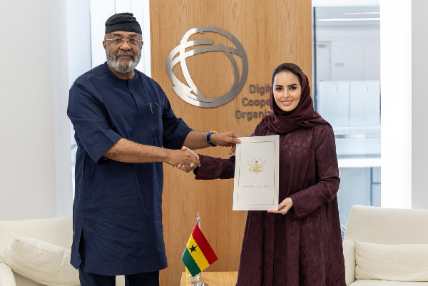 Alhaji Said Sinare and Deema AlYahya when they met