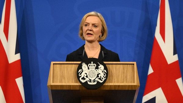 UK Prime Minister Liz Truss