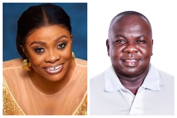 Diana Asamoah and Frank Asiedu Bekoe