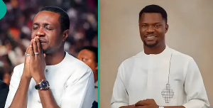 Singer Nathaniel Bassey (L) has mourned the death of Toluwanisings (R) Singer Nathaniel Bassey (L) has mourned the death of Toluwanisings (R)