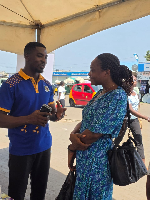 ECG engages customers at Tema Community One Market