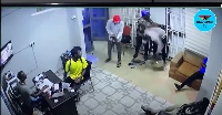 Three armed men robbed the KK Gold buying agency in Tarkwa