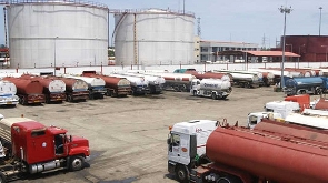 File photo of tankers parked in a yard