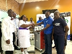 A donation was made to the Neurosurgical Unit at Korle Bu Teaching Hospital