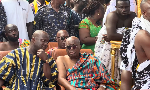 Watch as Akufo-Addo, Gyankroma and NPP bigwigs’ storm Odwira Festival