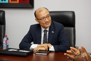 Tong Defa is the Chinese Ambassador to Ghana
