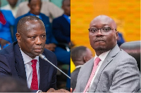 Armah Buah (L) and Ato Forson will be taking on the roles of Murtala and Omane Boamah, respectively