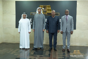 The meeting focused on expanding investment opportunities, particularly in Ghana's energy sector