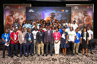 Photo of the third cohort of the Mastercard Foundation EdTech Fellowship