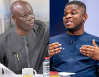 Nii Lante Vanderpuye (L) has shared his views on what Sammy Gyamfi (R) told the Minority