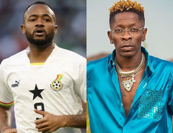 Jordan Ayew and Shatta Wale