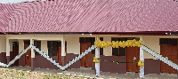 The newly 6-unit classroom block built by Ellembelle MP at NASS