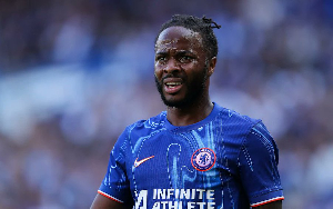 Rahim Sterling plays for Chelsea FC