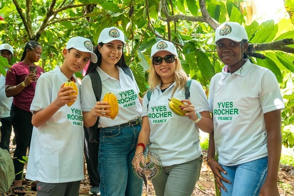 Many women farmers and artisans received training in skincare literacy, hygiene and others