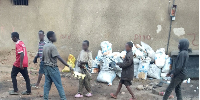 Some street children in Mbarara City. Residents and leaders of Mbarara City have raised concerns