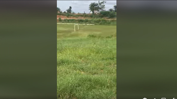 The current state of the Oda Sports Stadium