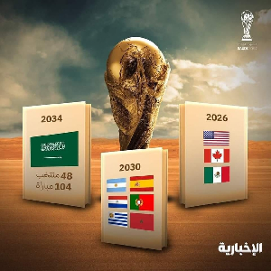 World Cup hosts for 2026, 2030 and 2034