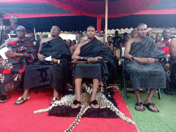 The event in Mampong Akuapem marked the start of activities for Odwira @200