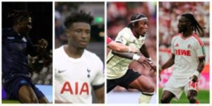 Some Ghanaian players abroad