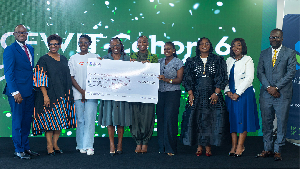 Five outstanding entrepreneurs were awarded a total of GH₵567,500