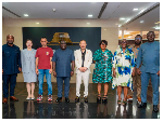 Sentuo Group Limited representatives with Julius Debrah and other senior government officials