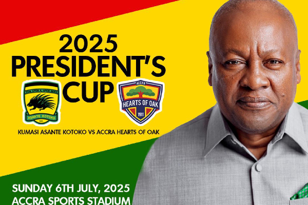 Asante Kotoko and Hearts of Oak clash for 2025 President's cup