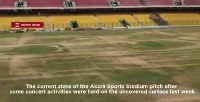 Accra Sports Stadium pitch