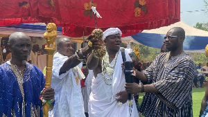Nene Ofei Bosso, Divisional Chief of Asesewa in the Upper Manya Krobo