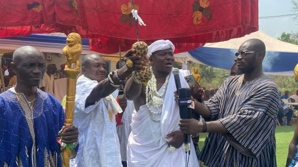 Nene Ofei Bosso, Divisional Chief of Asesewa in the Upper Manya Krobo