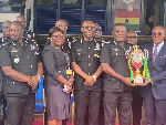 IGP Christian Yohuno receives Democracy Cup ahead of Kotoko-Hearts clash