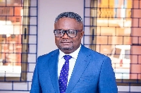 Founder and the leader of the Liberal Party of Ghana (LPG), Percival Kofi Akpaloo
