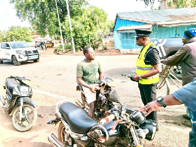 The operation focused on educating motorists, motorcyclists, and other road users