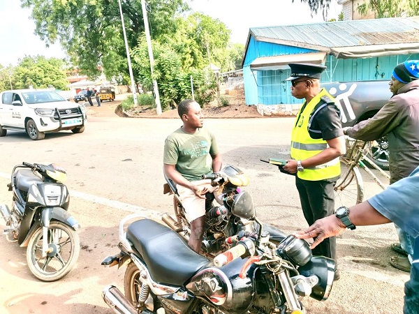 The operation focused on educating motorists, motorcyclists, and other road users