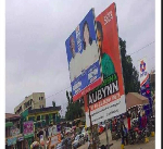 NPP, NDC fight over billboard placement at Ablekuma North